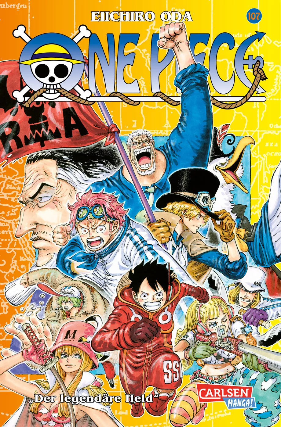 MANGA One Piece Band 1-107