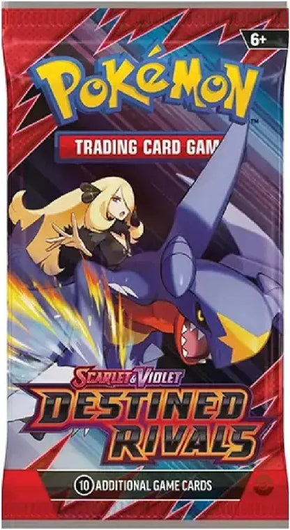 POKEMON Destined Rivals 3 pack blister booster EN