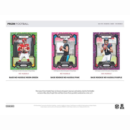 NFL 2023 Panini Prizm No Huddle Football Card Box 1 Autographed