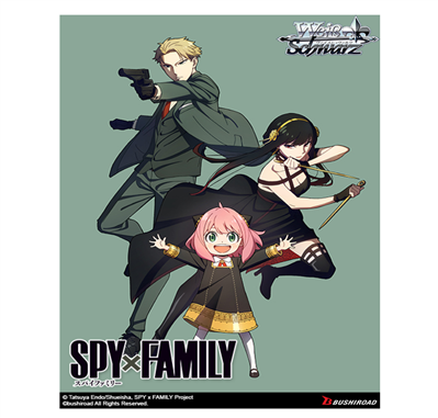 Weiß/Schwarz - SPY x FAMILY Booster Display (16 Packs) - EN