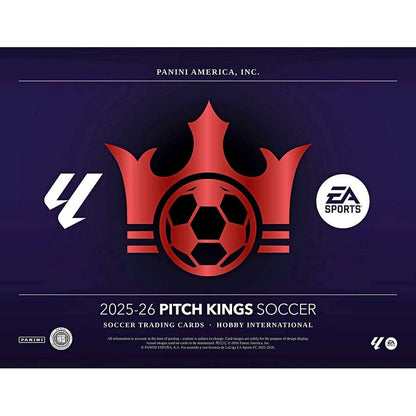 2025-26 Panini Pitch Kings Soccer Cards - Hobby Box (1 Auto)
