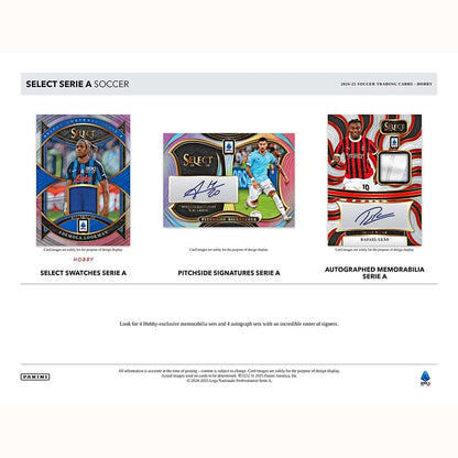 SOCCER 2024-25 Panini Select Serie A Hobby Box