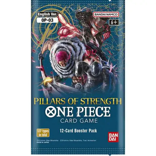 ONE PIECE TCG 10x Booster Pillars of Strength OP 03
