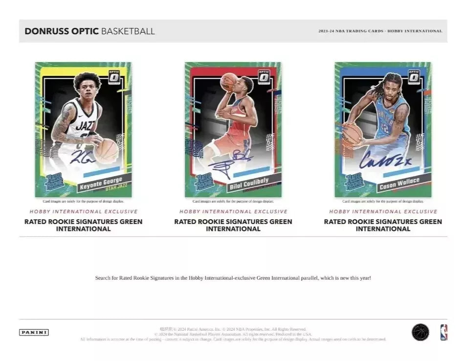 NBA 2023-24 Donruss OPTIC International Hobby Basketball Box