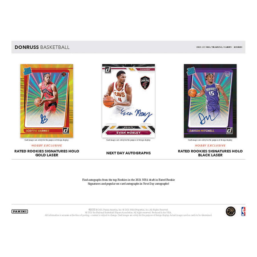 NBA 2021-22 Donruss Basketball Hobby Box