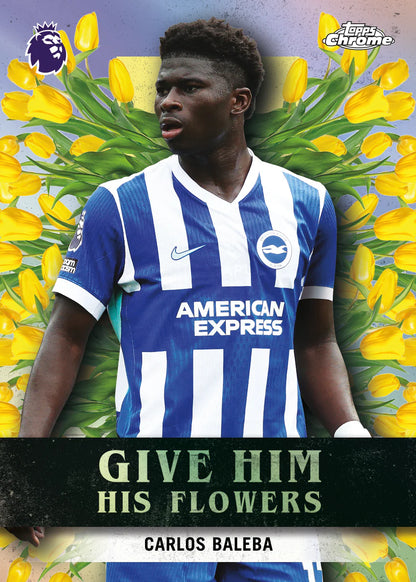SOCCER 2026 Topps Chrome Premier League Tin Box EPL
