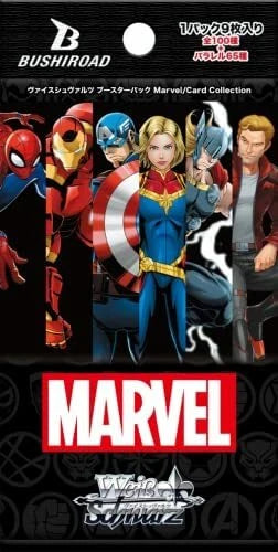 Weiß/Schwarz Marvel Cards / Karten Booster box mit 16 Packs JP