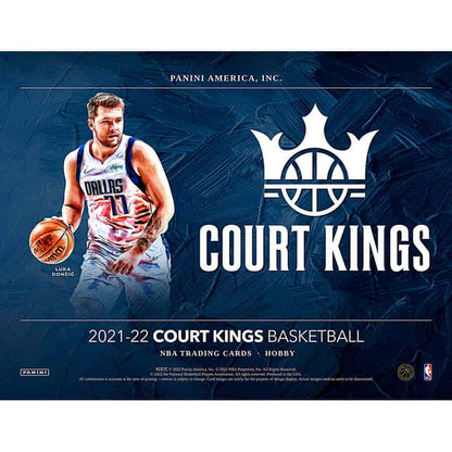 NBA 2021-22 panini court kings basketball hobby box