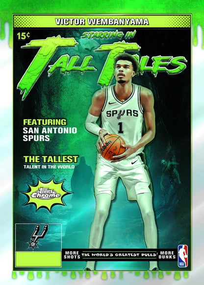 NBA 2025-26 Topps Chrome Basketball Blaster Box
