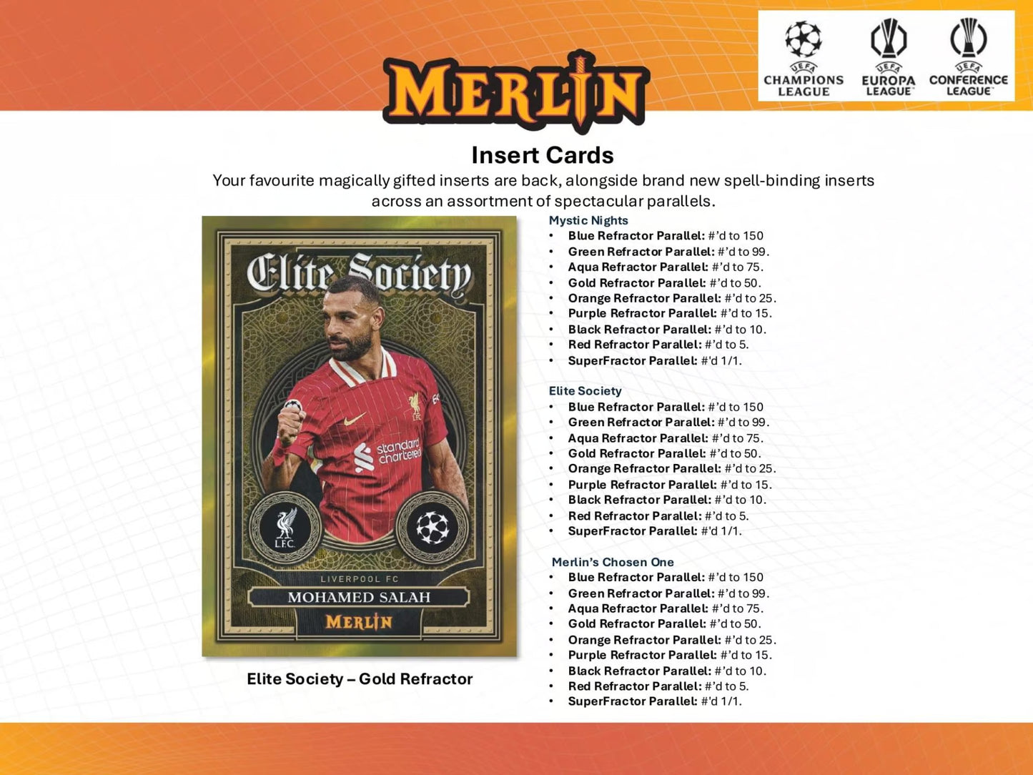 SOCCER 2024-25 Topps Merlin UEFA Blaster Box