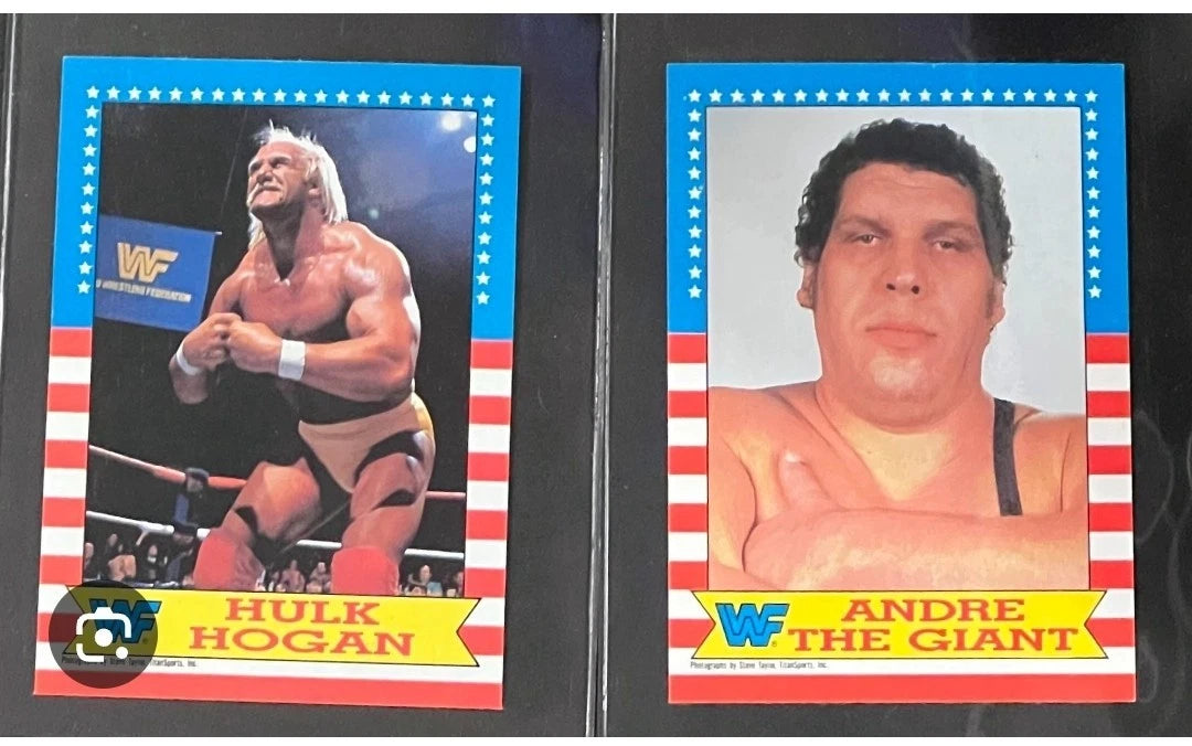 Topps HULK HOGAN WWF Pro Wrestling Trading Card Pack 1987