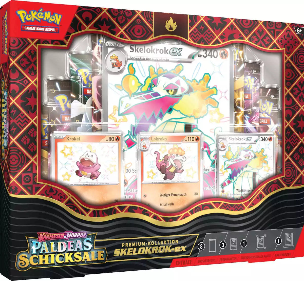 POKEMON Paldeas Schicksale Premium Kollektion Deutsch