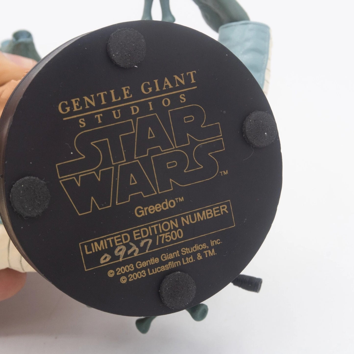 FIGUR Gentle Giant Star Wars Büste Greedo Limited Edition 2003