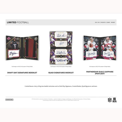 NFL 2023 panini limited football Box