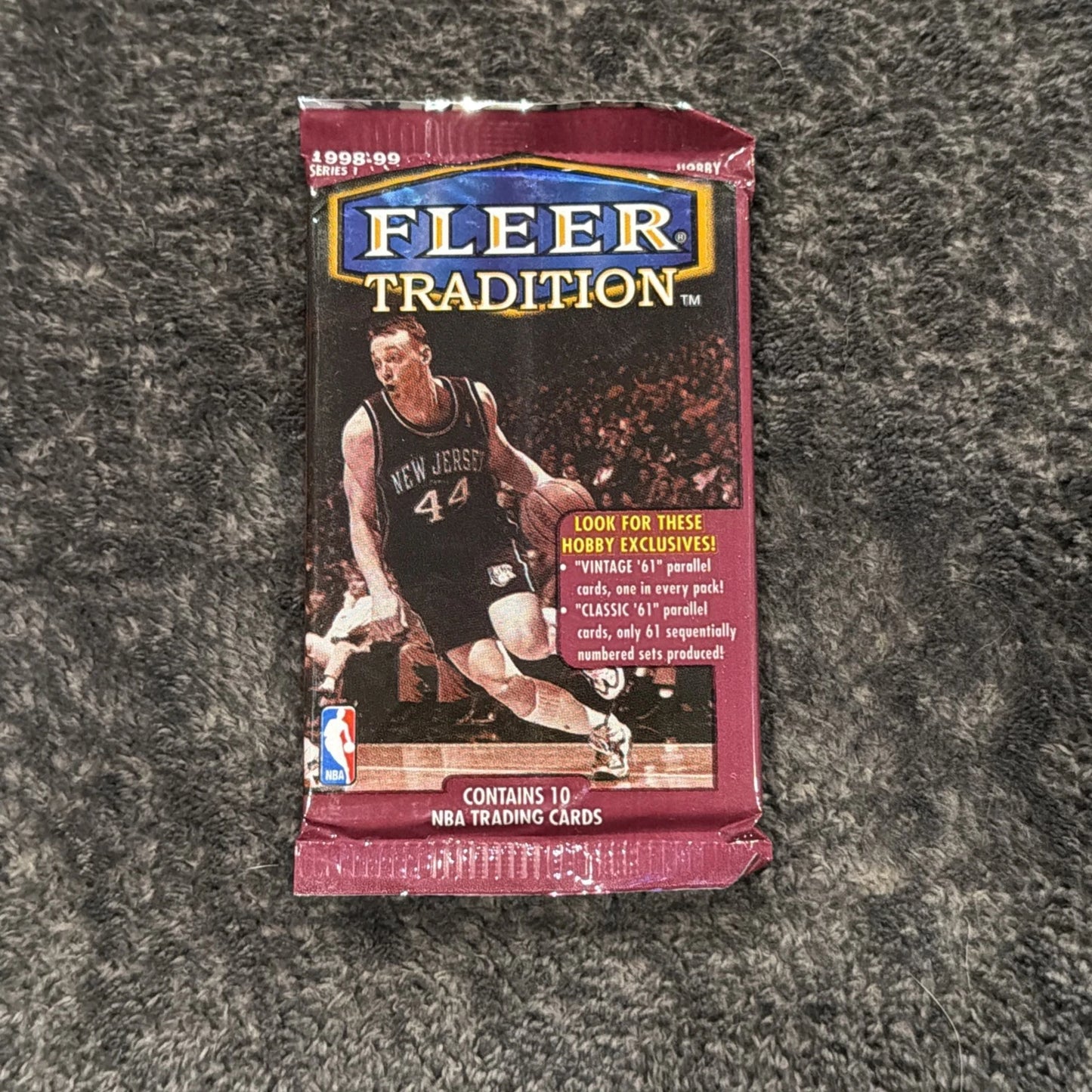 NBA 1998-99 Fleer Tradition Basketball 1 Hobby Pack (Rare!)