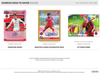 SOCCER 2021-22 Donruss Hobby Box WM
