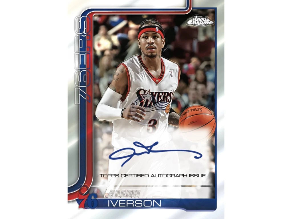 NBA 2025-26 Topps Chrome Basketball 20 Mega Boxen im CASE