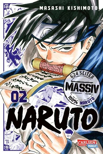 MANGA Naruto Massiv Band 1-24 komplette Serie