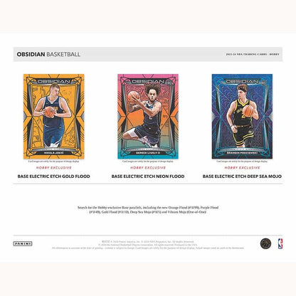 NBA 2023-24 Panini Obsidian Basketball Hobby Box