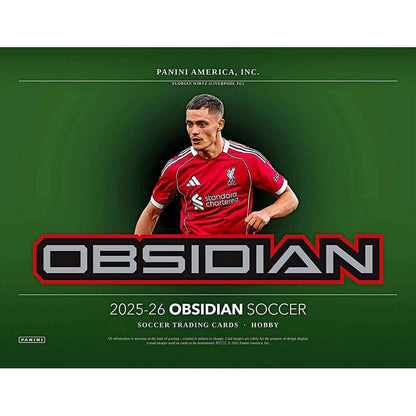 2025-26 Panini Obsidian Soccer Hobby Box (4 Auto/Memo)