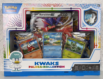 POKEMON: Paldea-Kollektion:  Kwaks Box DE
