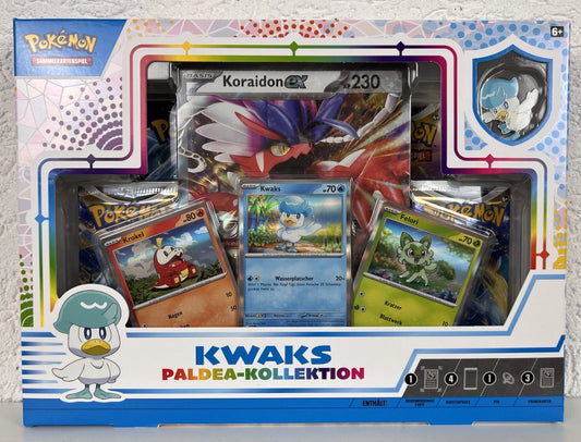 POKEMON: Paldea-Kollektion:  Kwaks Box DE