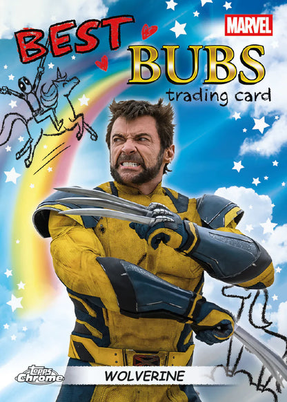 Deadpool Wolverine 2025 Topps Chrome Hobby Box
