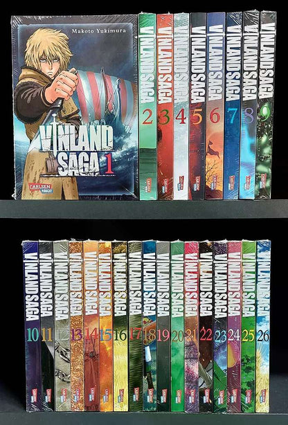 MANGA Vinland Saga  (Carlsen Manga)  1-27  bislang komplette Reihe