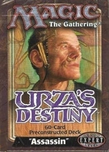 MAGIC 4 verschiedene Urza's Destiny US 1999 ovp Theme Deck