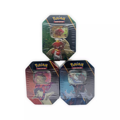 POKEMON Sommer Tins 2022: Silvarro V, Tornupto V und Admurai V  3er Set  DE