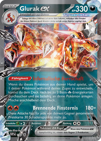 POKEMON Glurak-ex Spezial-Kollektion Box