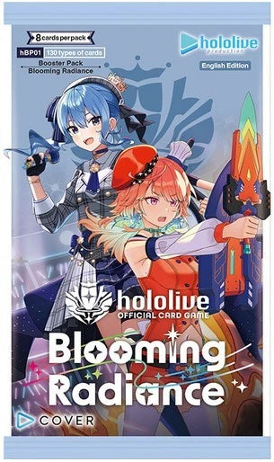 hololive OFFICIAL CARD GAME Blooming Radiance Booster Display (12 Packs) - EN