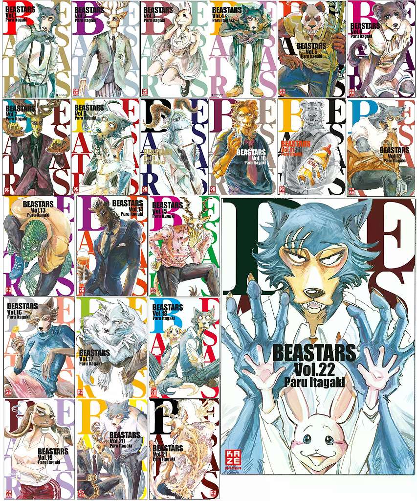 MANGA Beastars Band 1-22