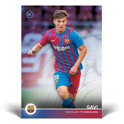 Barcelona 2021-22 TOPPS BOX Offizielles Team-Set