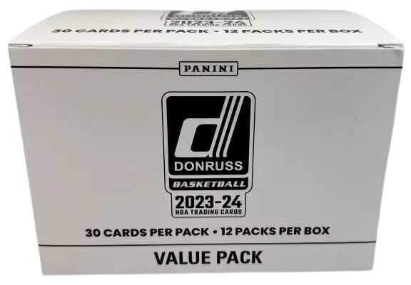 NBA 2023-24 Panini Donruss Basketball Fat Pack Box 12 Packs