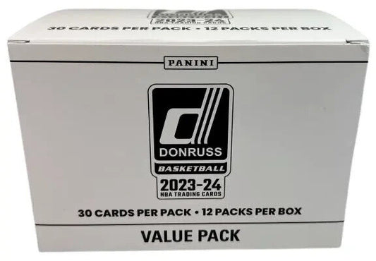 NBA 2023-24 Panini Donruss Basketball Fat Pack Box 12 Packs