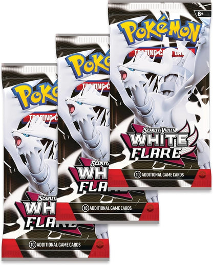 Pokemon White Flare Tech Sticker Collection 3er Blister EN