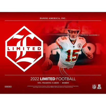 NFL 2022 Panini Limited Football Hobby box (2 Autograph)