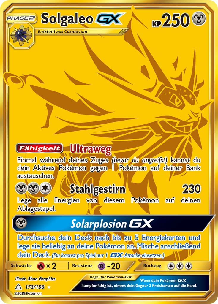 POKEMON - Sonne & Mond - Ultra Prisma - Top Trainer Box (orange) DE