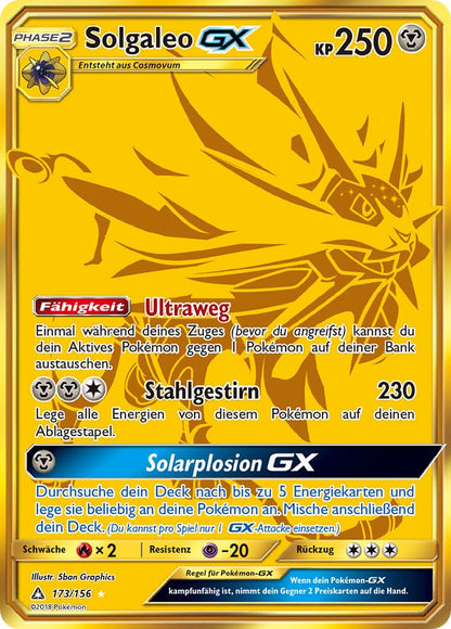 POKEMON - Sonne & Mond - Ultra Prisma - Top Trainer Box (orange) DE