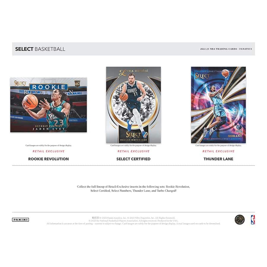 NBA 2022-23 Panini Select Basketball NPP Blaster Box