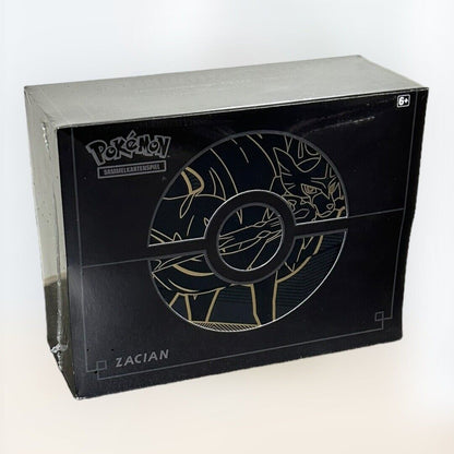 POKEMON Top-Trainer-Box-Plus Zacian oder Zamazenta deutsch