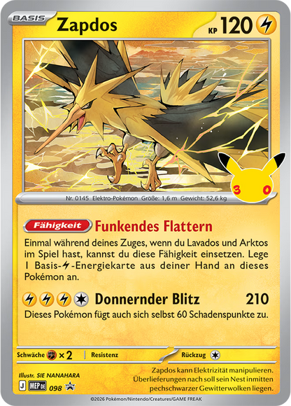 POKEMON 30 Jahre Poster-Kollektion (EVT 16. September 2026)