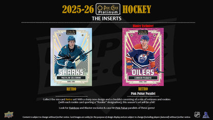 NHL 2025-26 O-Pee-Chee Platinum Hockey (Mass Blaster) Value Box