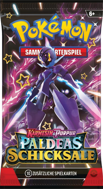 POKEMON Paldeas Schicksale Booster Bundle Deutsch