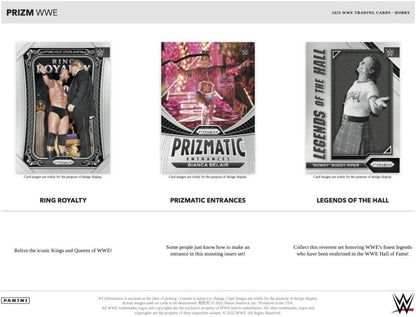 WWE 2023 Panini Prizm Hobby box (2 Autographed Cards)