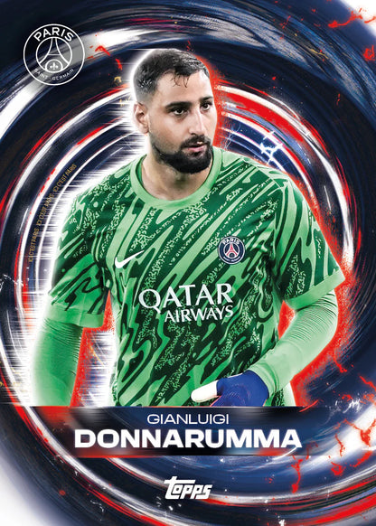 SOCCER Topps Paris Saint-Germain 2024/25 Team Set (1 auto or relic)