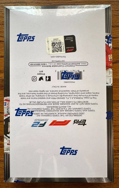 F1 2021 Topps Formula 1 Chrome Racing Hobby Lite