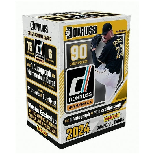 Panini Donruss Baseball 2024 Blaster Box (Auto oder Memo)