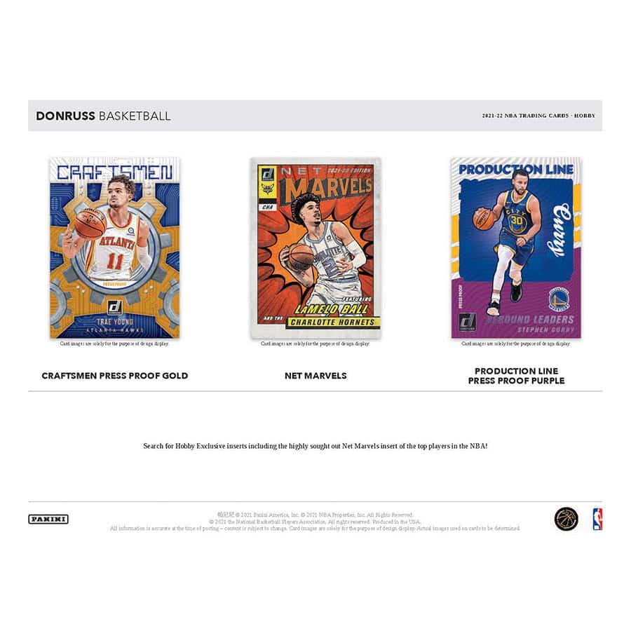 NBA 2021-22 Donruss Basketball Hobby Box